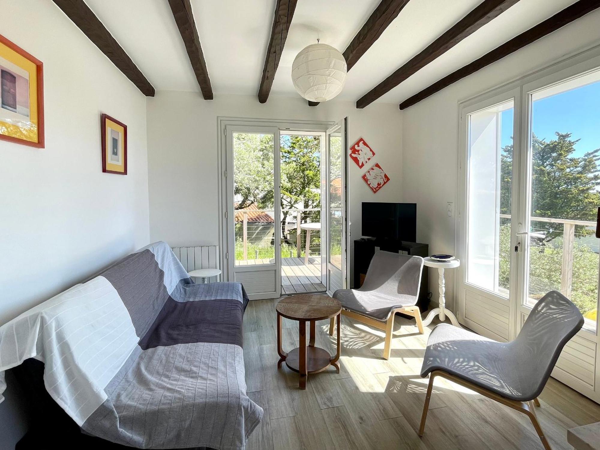Maison Familiale Au Calme, Proche Plage, 9 Couchages, Terrasses, Wifi, Garage Velo - Bretignolles-Sur-Mer - Fr-1-231-203 Ngoại thất bức ảnh