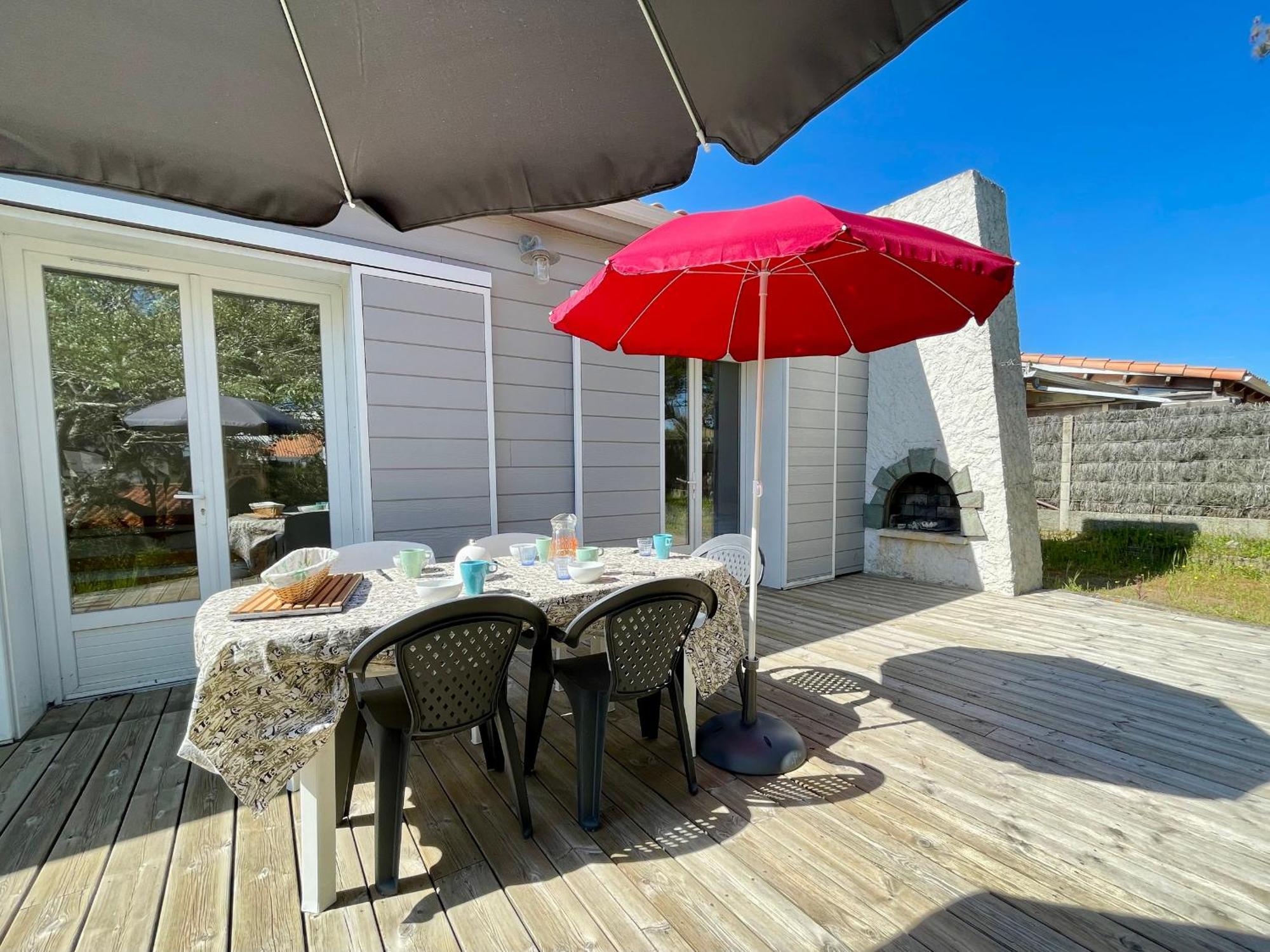 Maison Familiale Au Calme, Proche Plage, 9 Couchages, Terrasses, Wifi, Garage Velo - Bretignolles-Sur-Mer - Fr-1-231-203 Ngoại thất bức ảnh