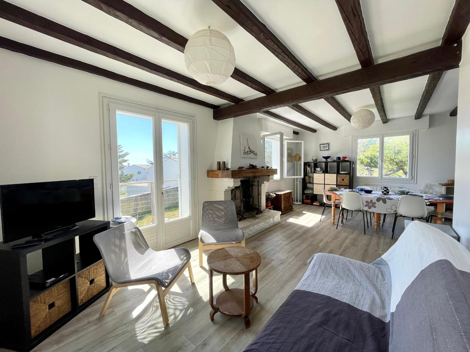 Maison Familiale Au Calme, Proche Plage, 9 Couchages, Terrasses, Wifi, Garage Velo - Bretignolles-Sur-Mer - Fr-1-231-203 Ngoại thất bức ảnh
